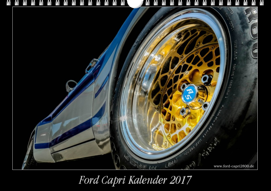 Ford Capri Kalender Kalender 2017