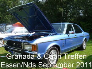 Ford Granada & Ford Capri Treffen Essen/Nds Sept. 2011