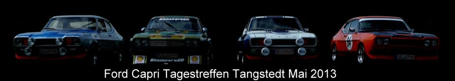 Ford Capri Tagestreffen Tangstedt 2013