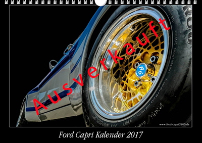 Ford Capri Kalender 2017